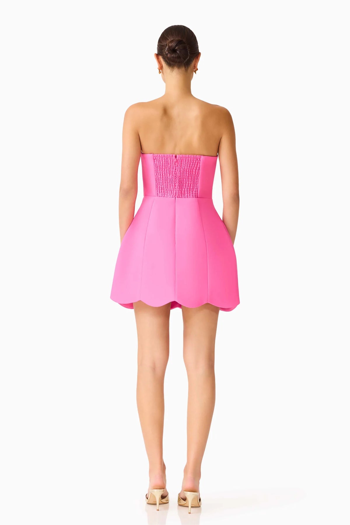 Elliatt Laurentia Strapless Mini Tulip Dress