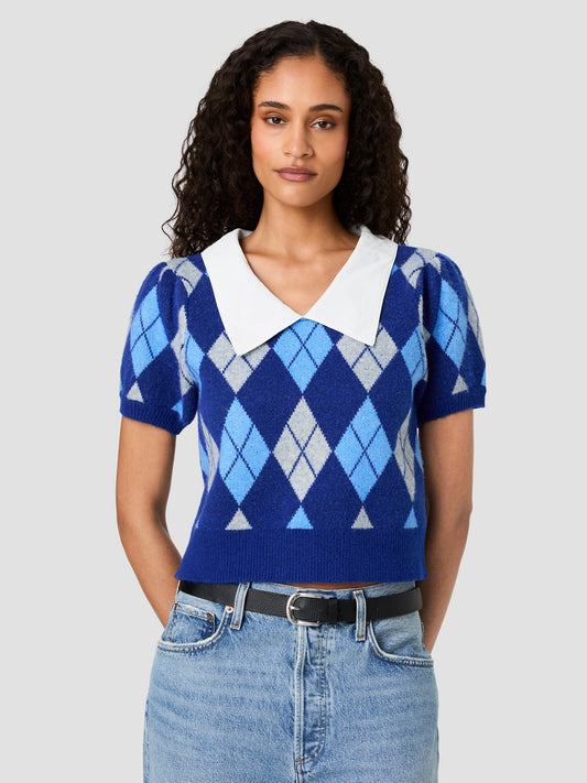 Koda Collared Arglye Sweater