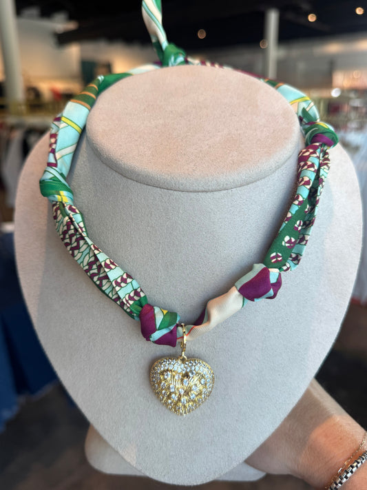 Linda Scarf Necklace