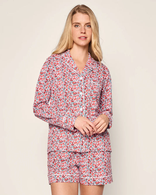 Luxe Pima Cotton Pajama Short Set