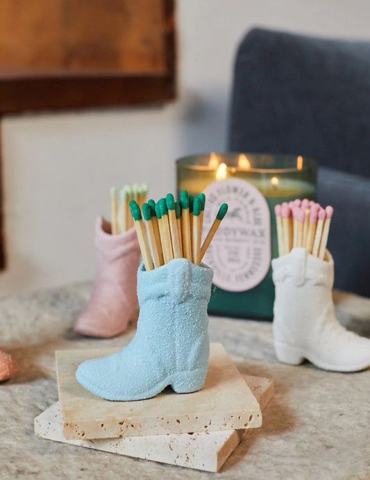 Vintage Boot Match Holder