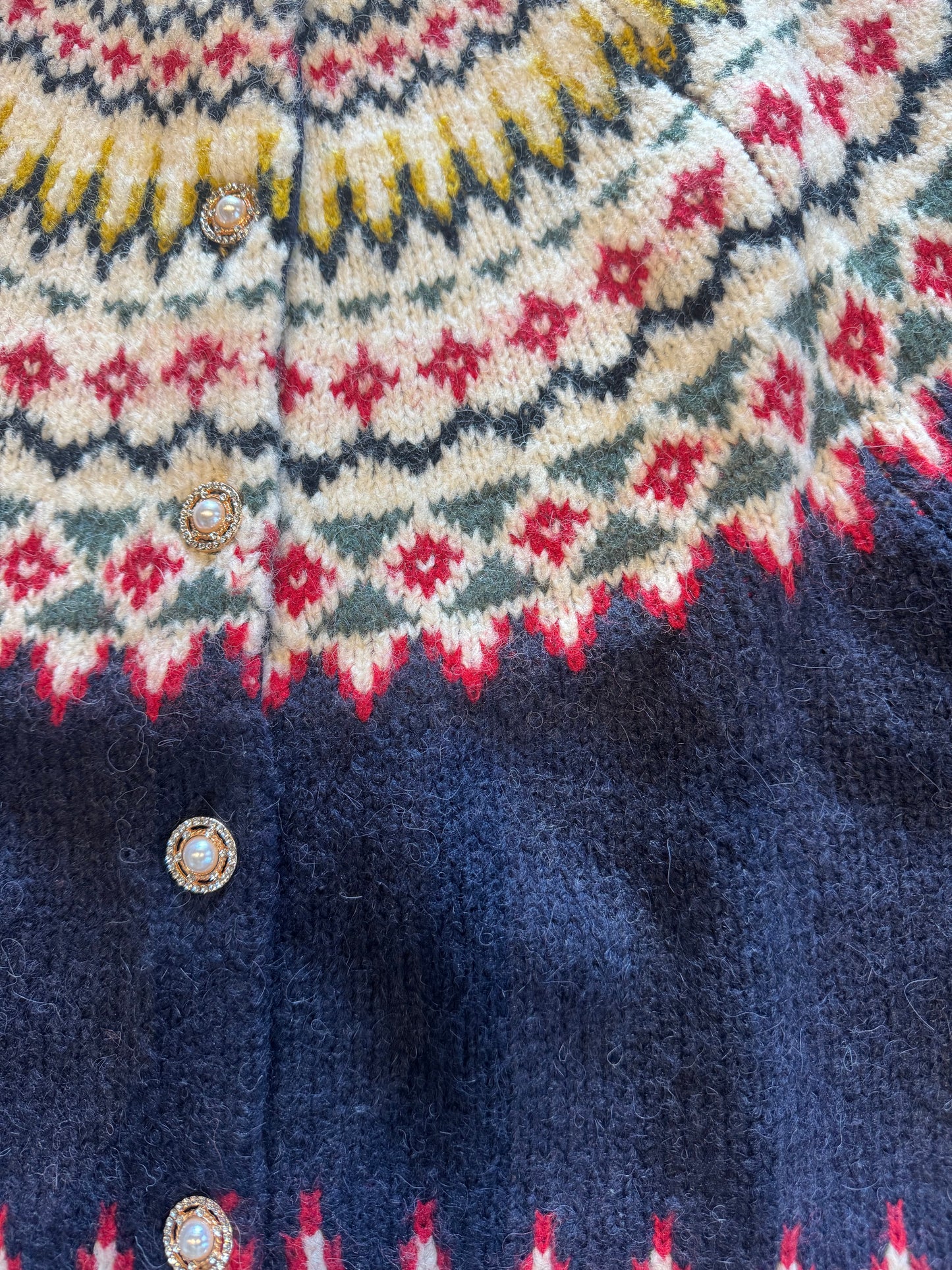 Fair isle Cardigan