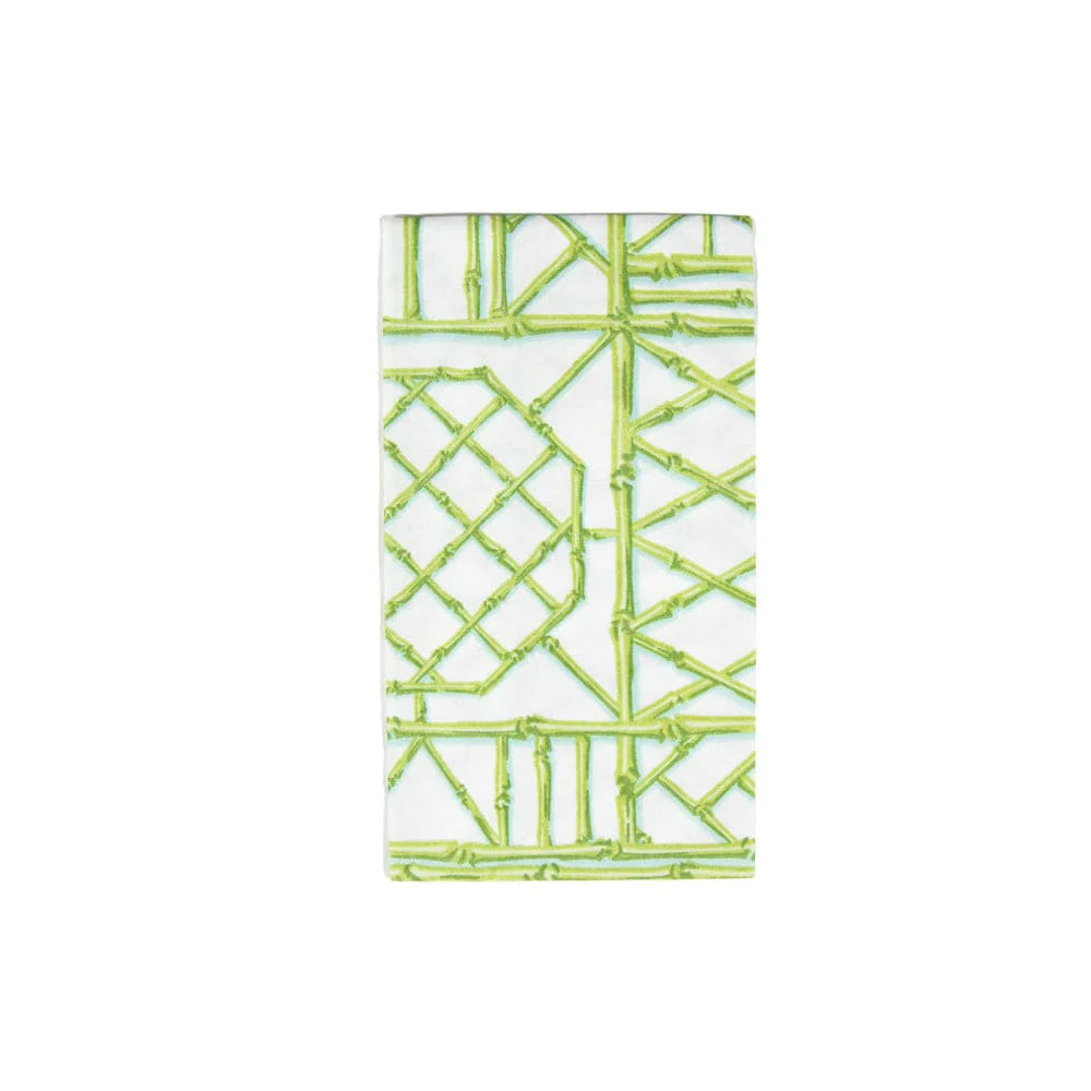Caspari bamboo guest towel napkins 