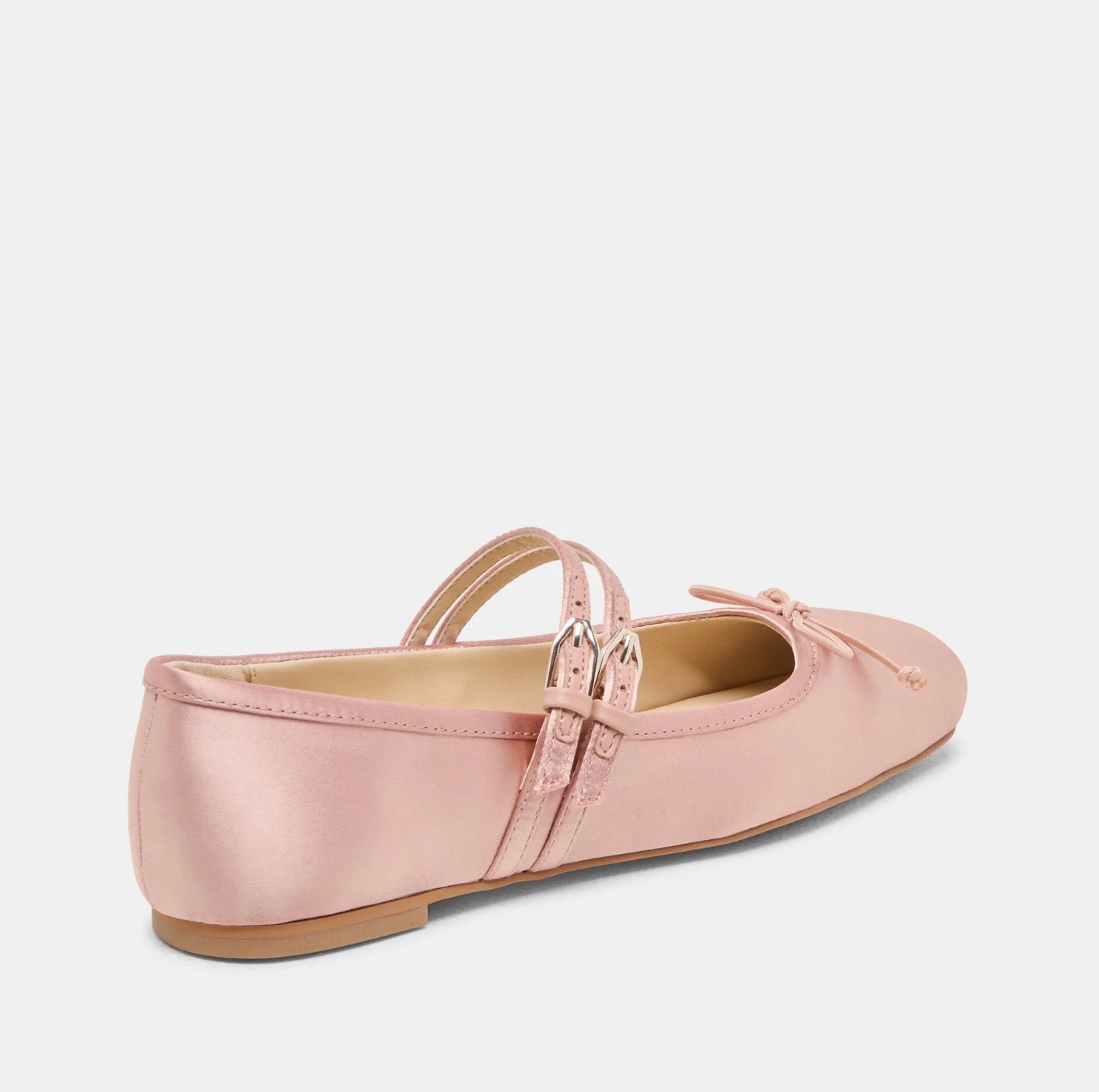 Gibsen Blush Satin Ballet Flat by Dolce Vita