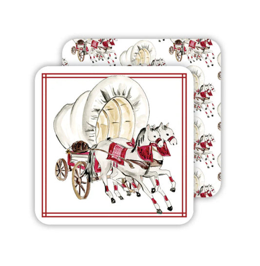 Horse and Wagon Coasters