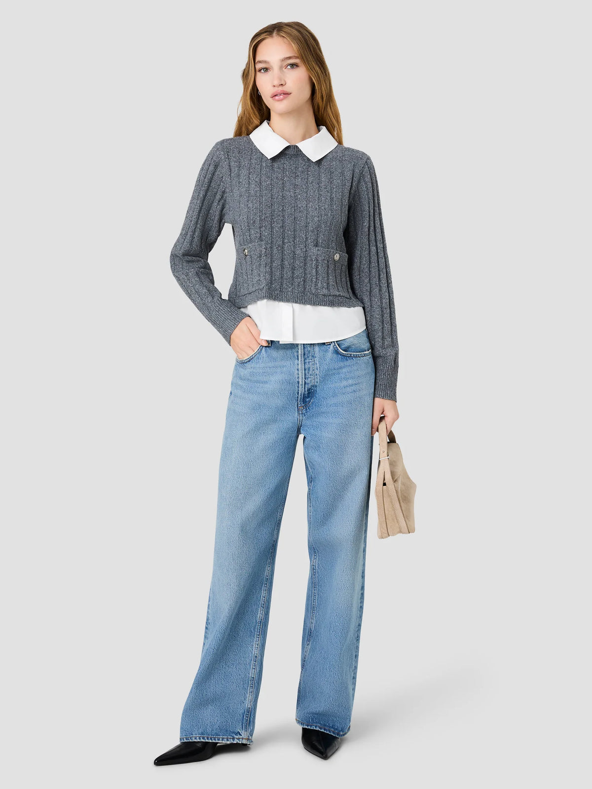 Aleyna Combo Sweater