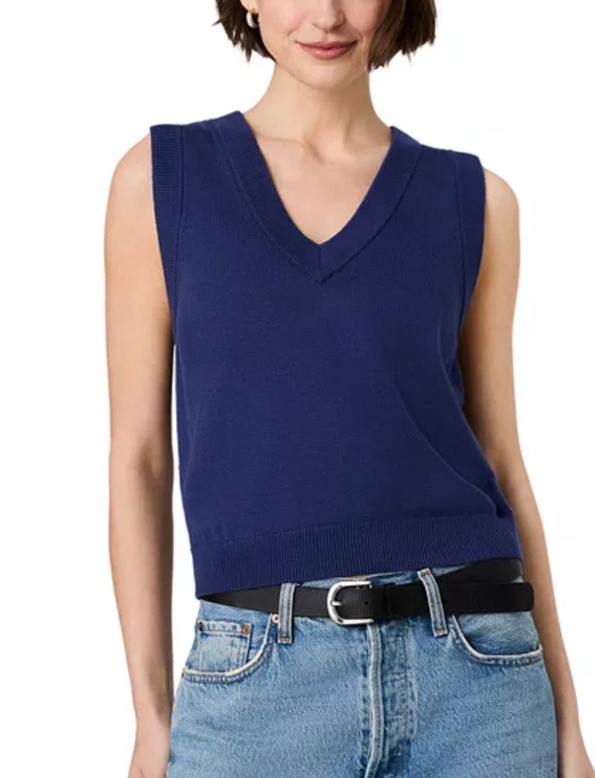 French connection sweater tops blue Willa 
