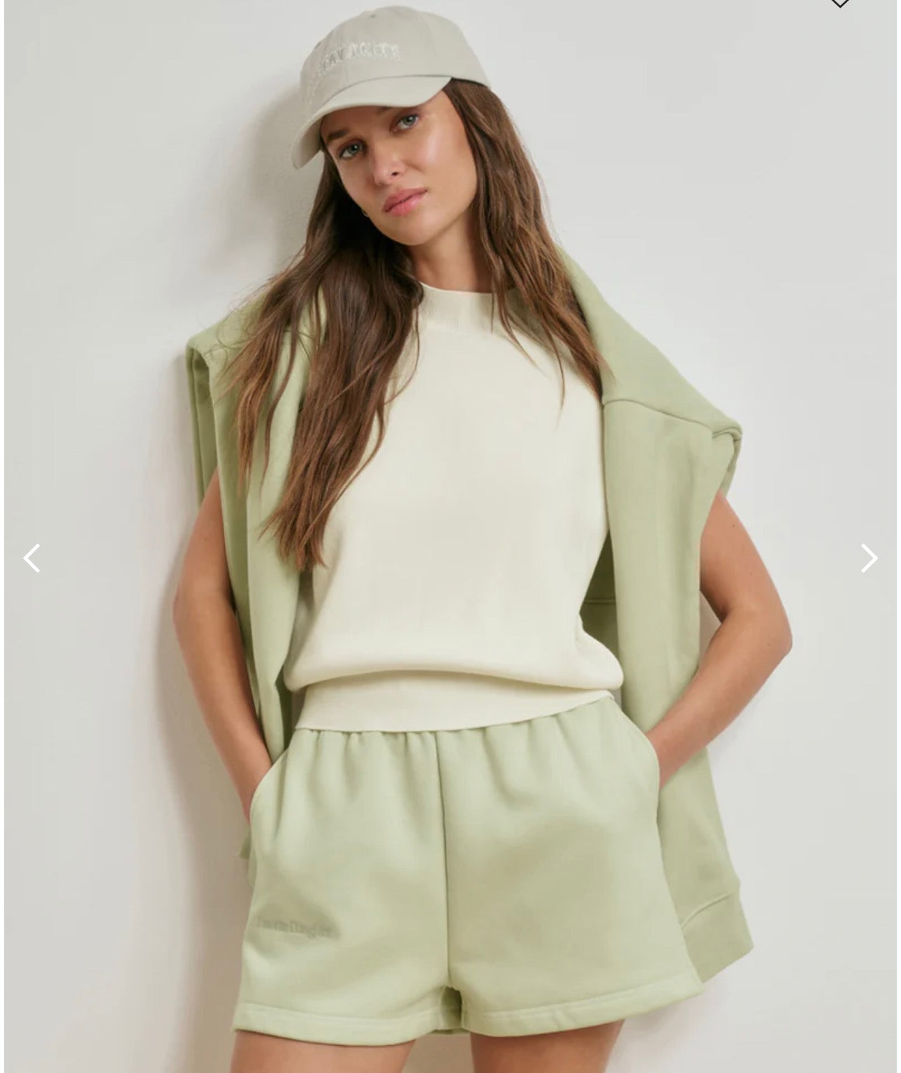 Embroidered Sweatshort