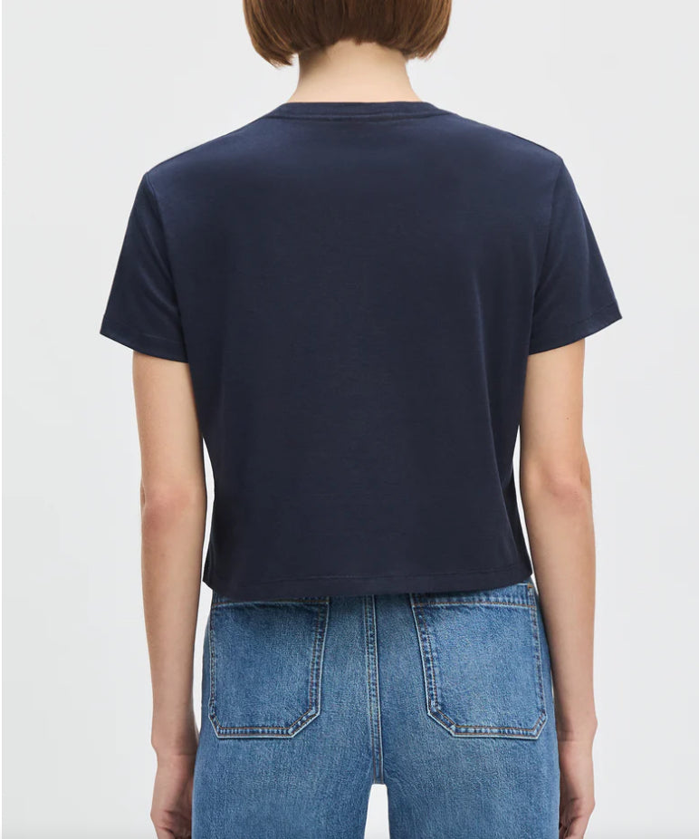 Favorite Daughter Cropped Logo Tee