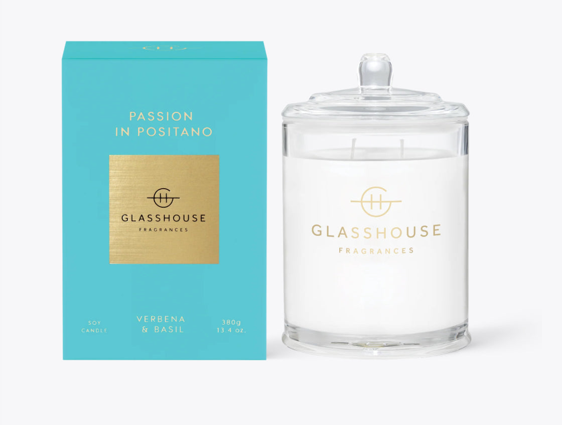 GlassHouse Passion in Positano Soy Candle