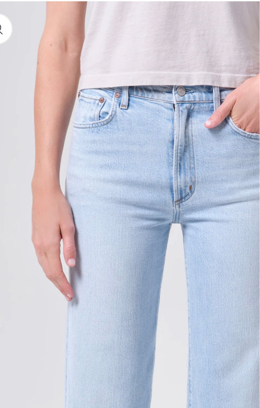 AGOLDE Harper Crop in Flaunt