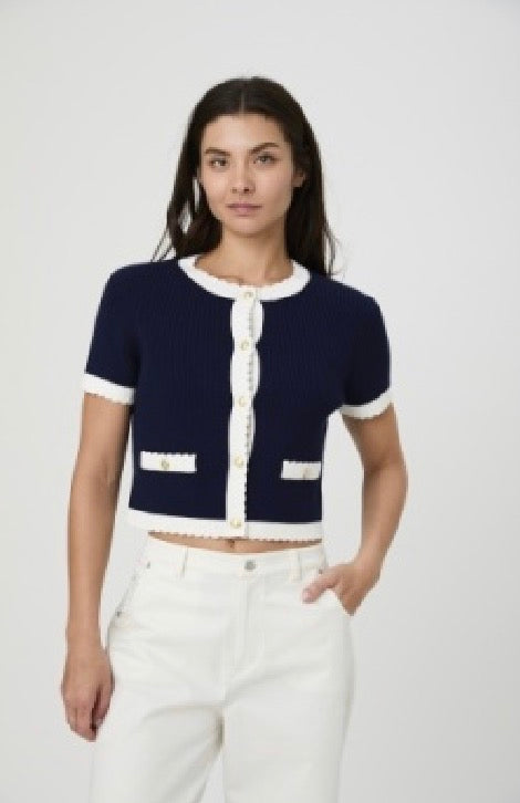 Bennet Ribbed Knit Top