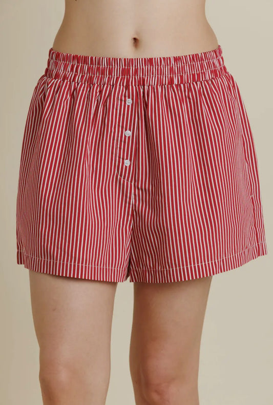 Striped Boxer Set