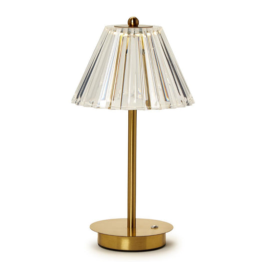 LED Cordless Table Lamp Acrylic Shade