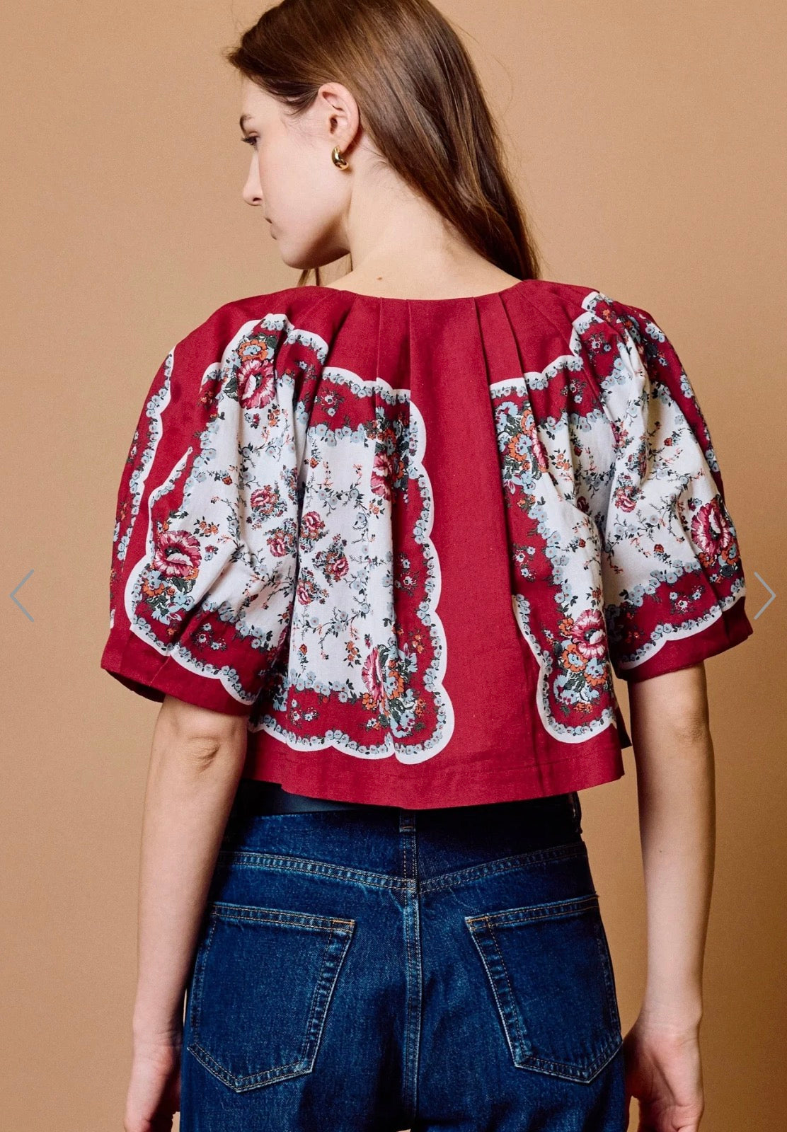 Sylvia Top in Vivrelle