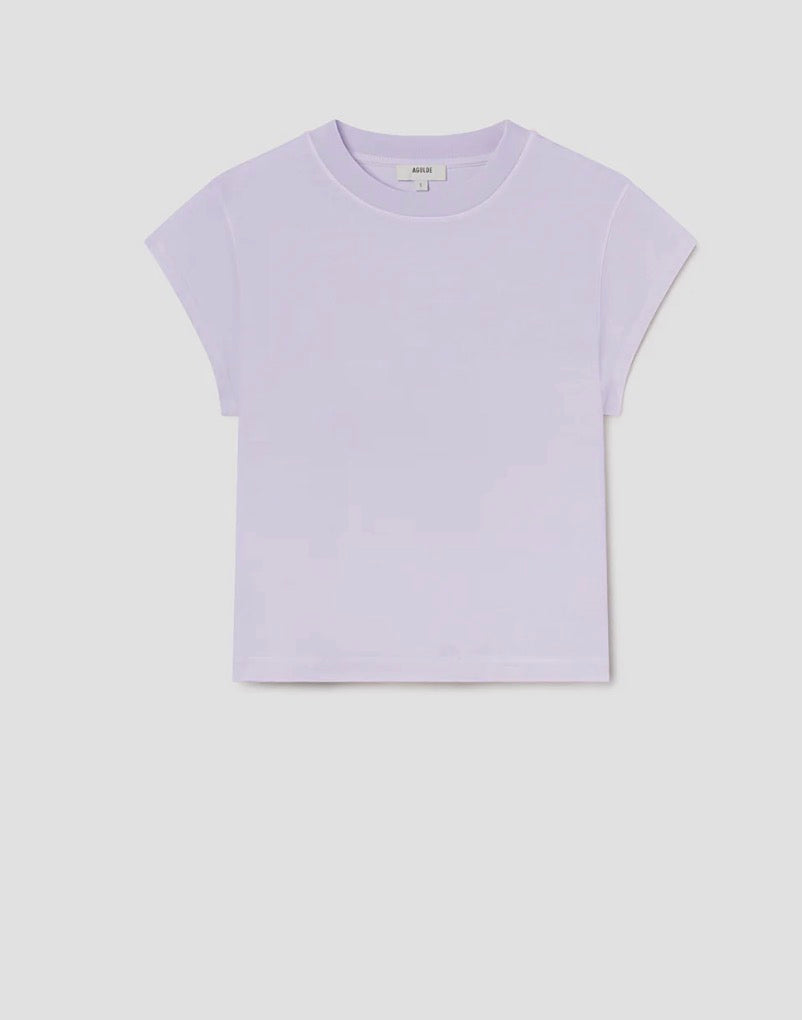 Bryce Long Tee Acid Lilac