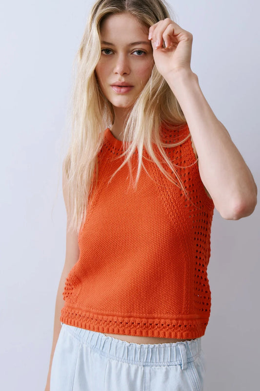 River Red Sweater Tank