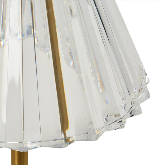 LED Cordless Table Lamp Acrylic Shade