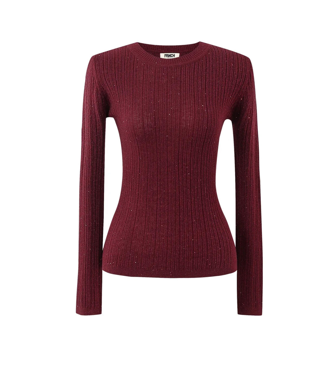 Geranium Sweater in Bordeaux