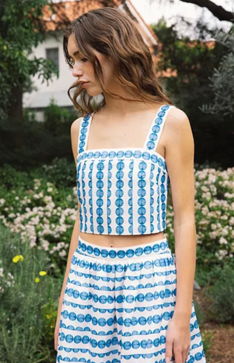 Structured True Blue Top