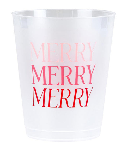 Merry Merry Frosty Cups