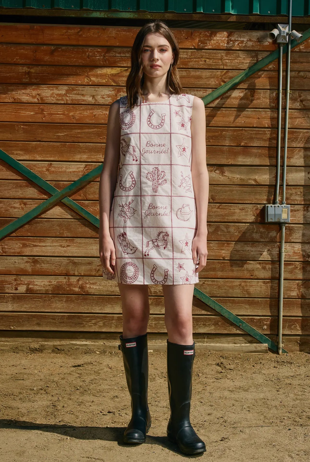 Western Flair Shift Dress