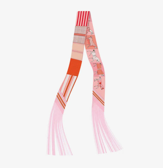 Frilly Scarf - Pink