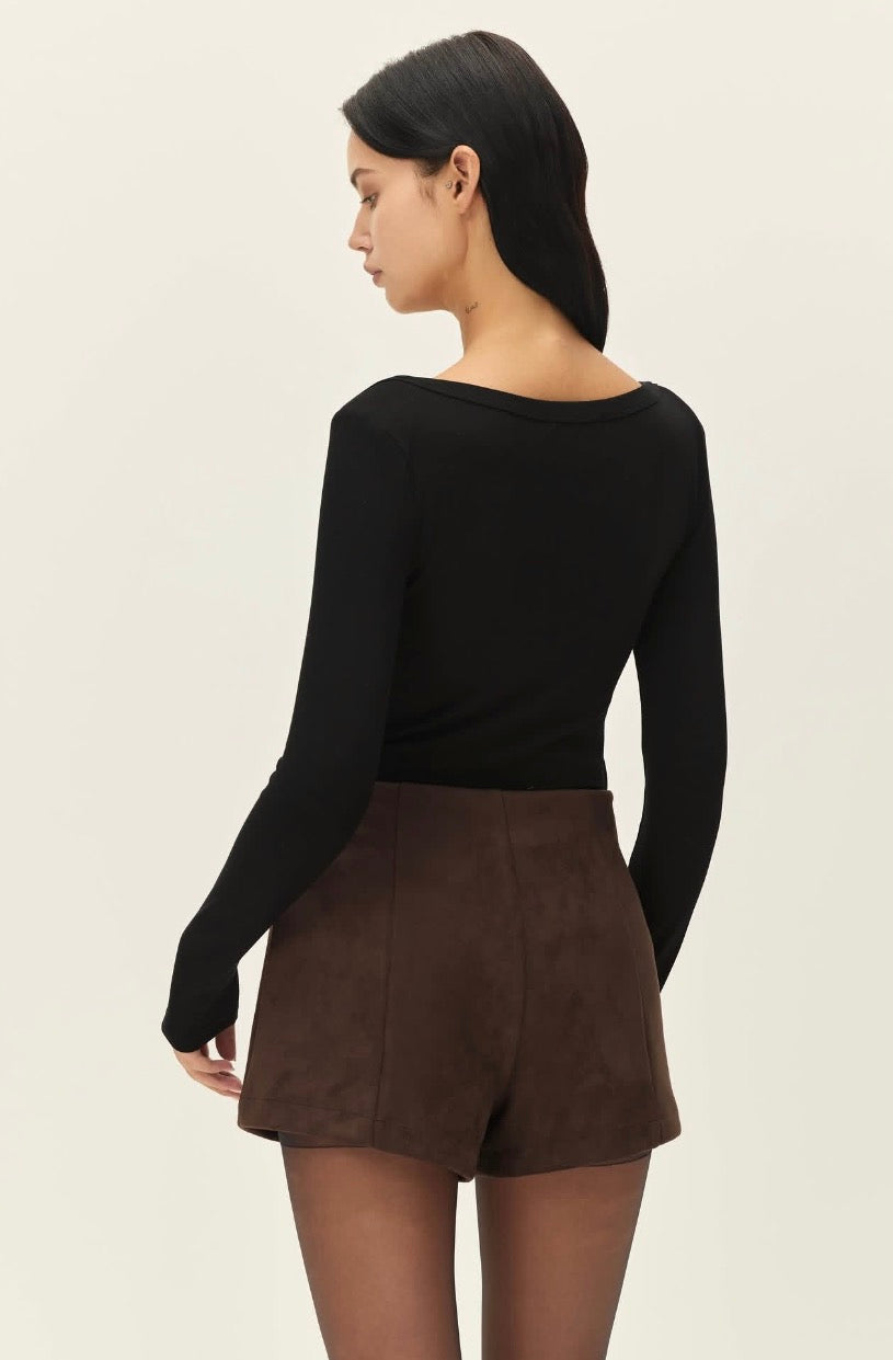 Marais Faux Suede Shorts