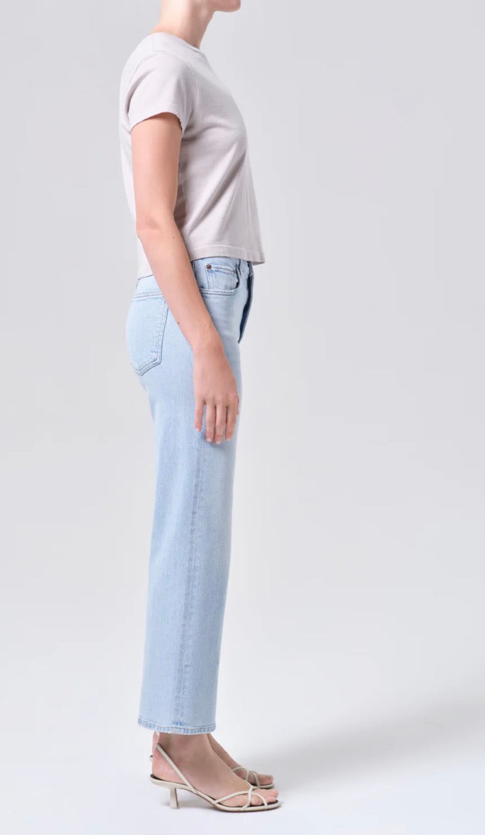 AGOLDE Harper Crop in Flaunt