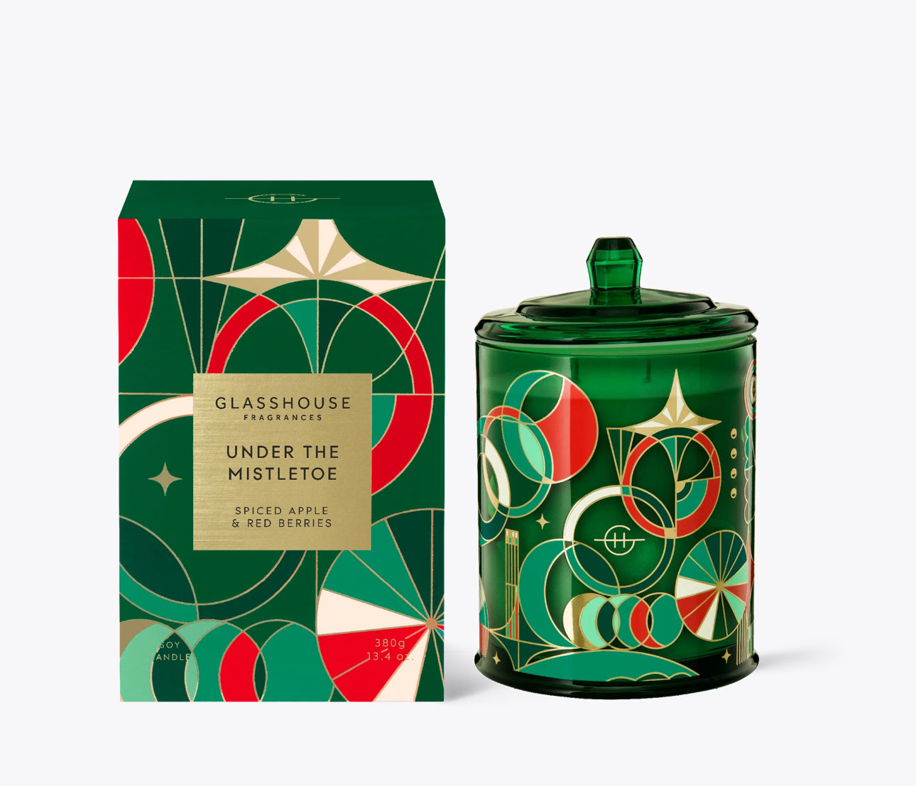 GlassHouse Under the Mistletoe Candle