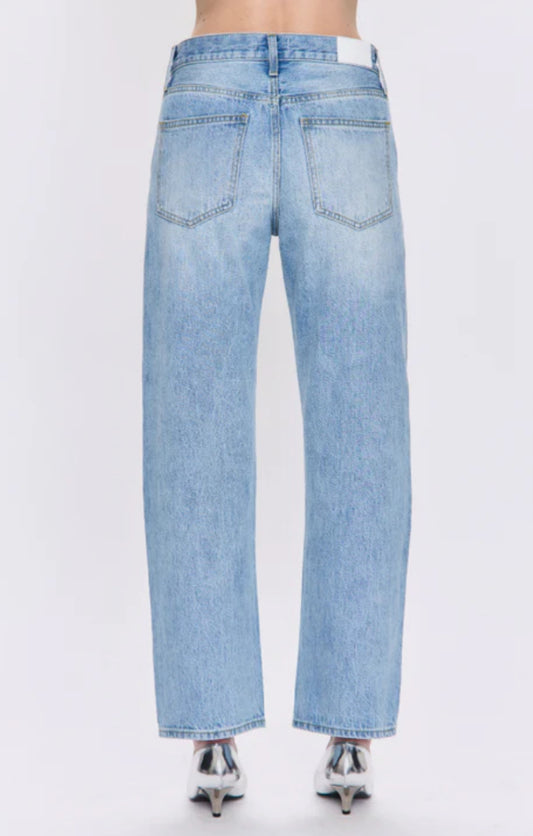 Lexi Mid Rise Bowed Jean