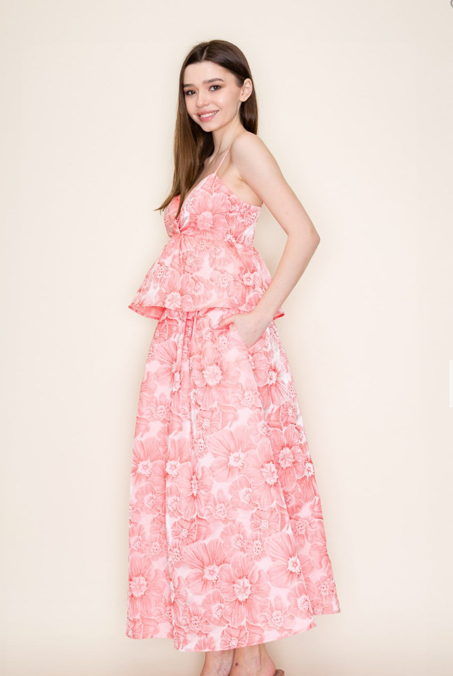 Peach Flower Set