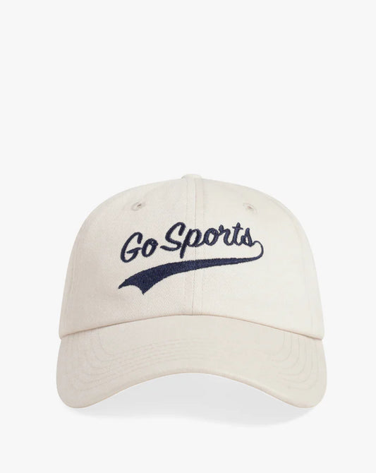 Go Sports Hat - Khaki & Navy