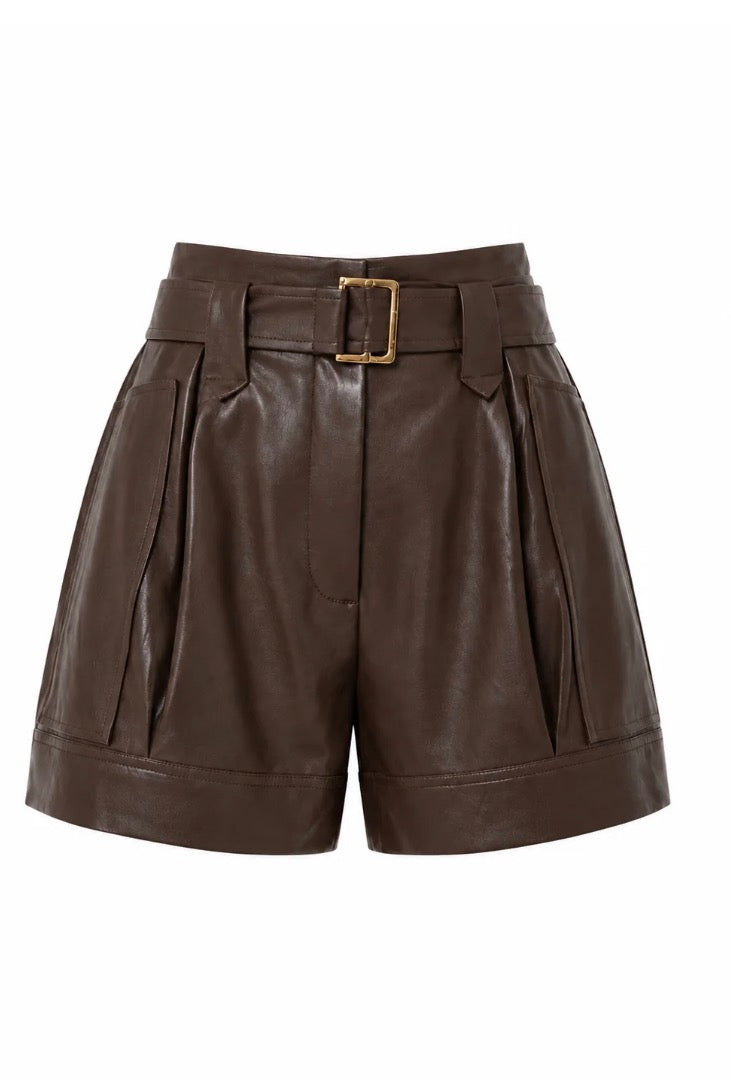 Baylor Shorts in Mocha