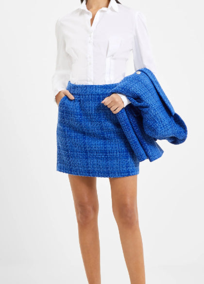 Azzurra Tweed Mini Skirt