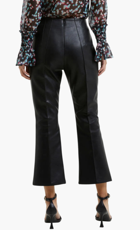 Claudia Vegan Leather Trouser