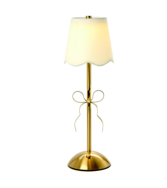 Gold Bow LED Lamp