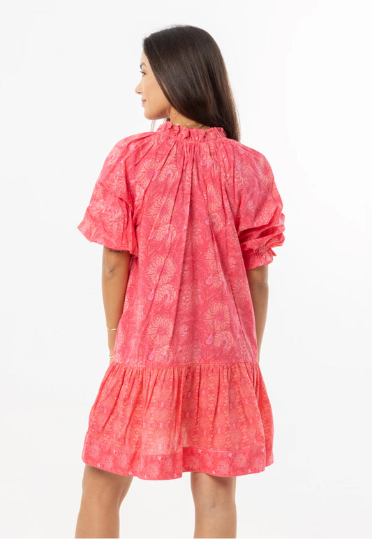 Claire Dress in Fruit Punch