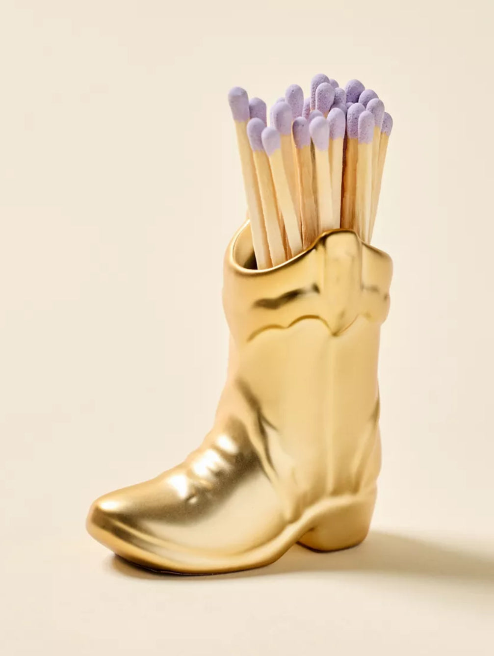 Vintage Boot Match Holder