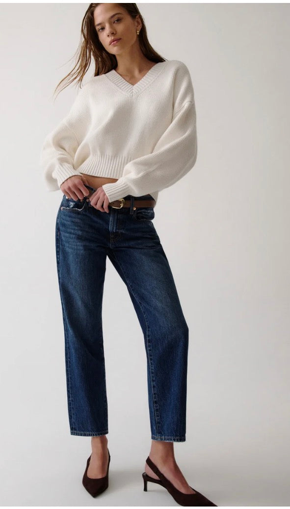 Issa Ankle MidRise Relaxed Straight in Mirage