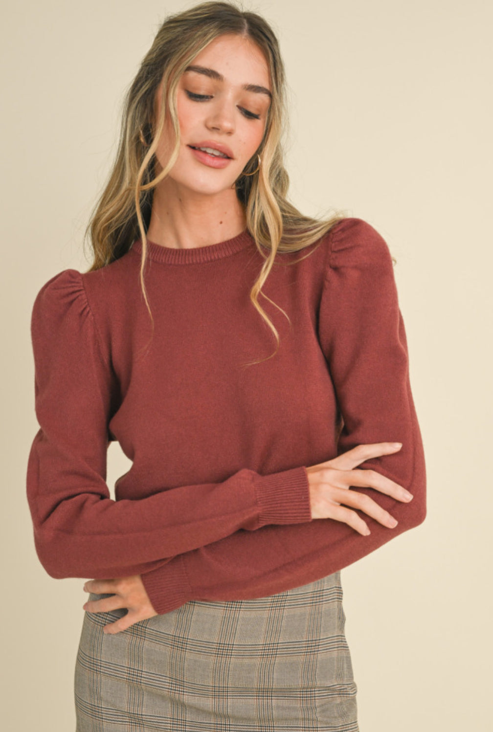 Puff Sleeve Sweater