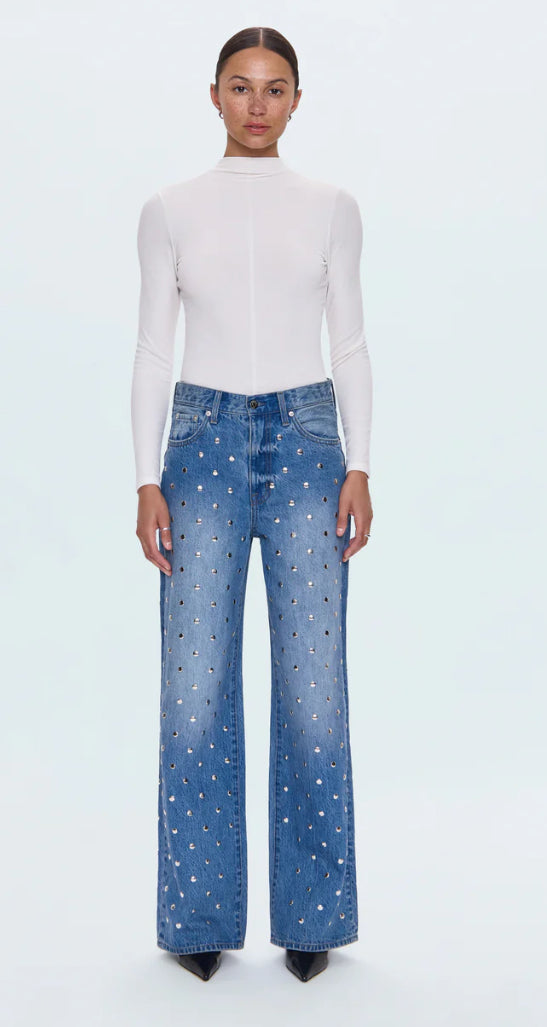 Hendrix High Rise Baggy in Charmed