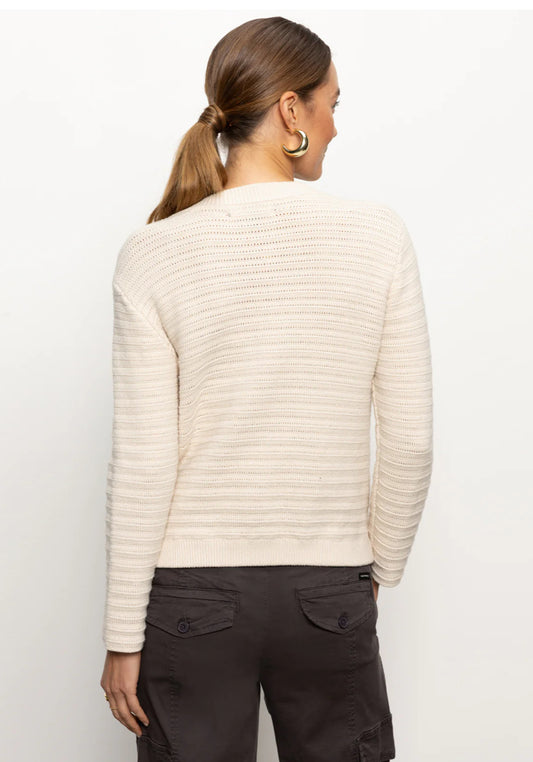 Pointelle Knitted Jacket