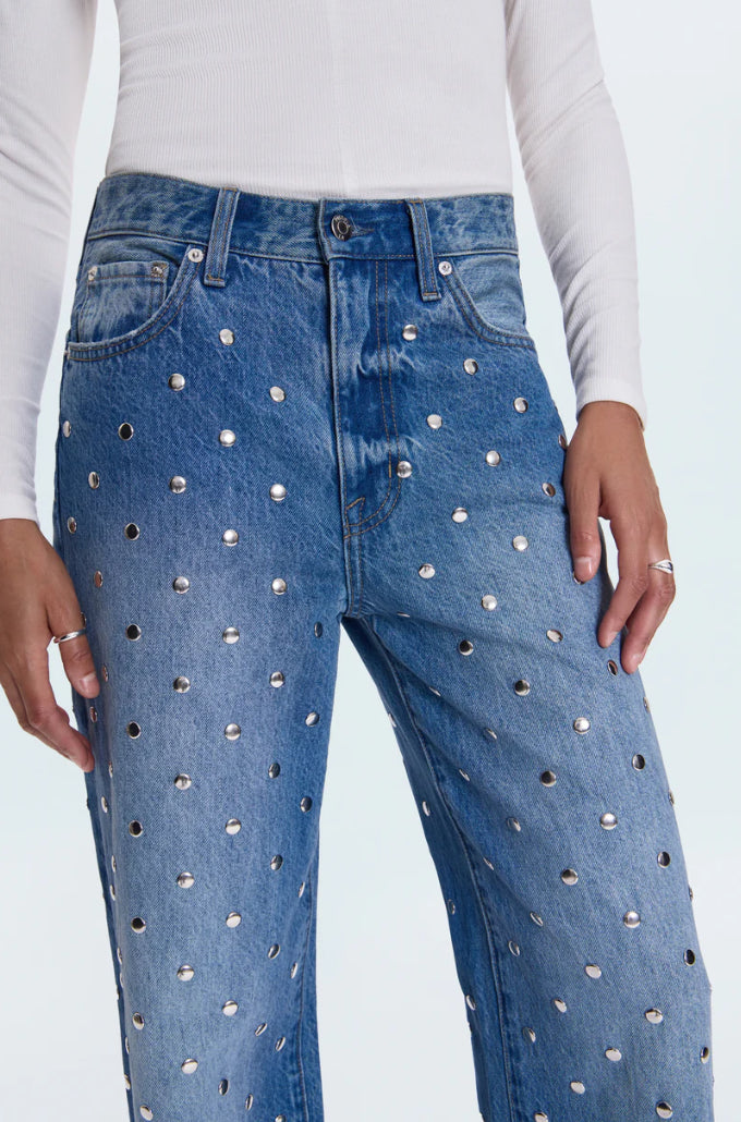 Hendrix High Rise Baggy in Charmed