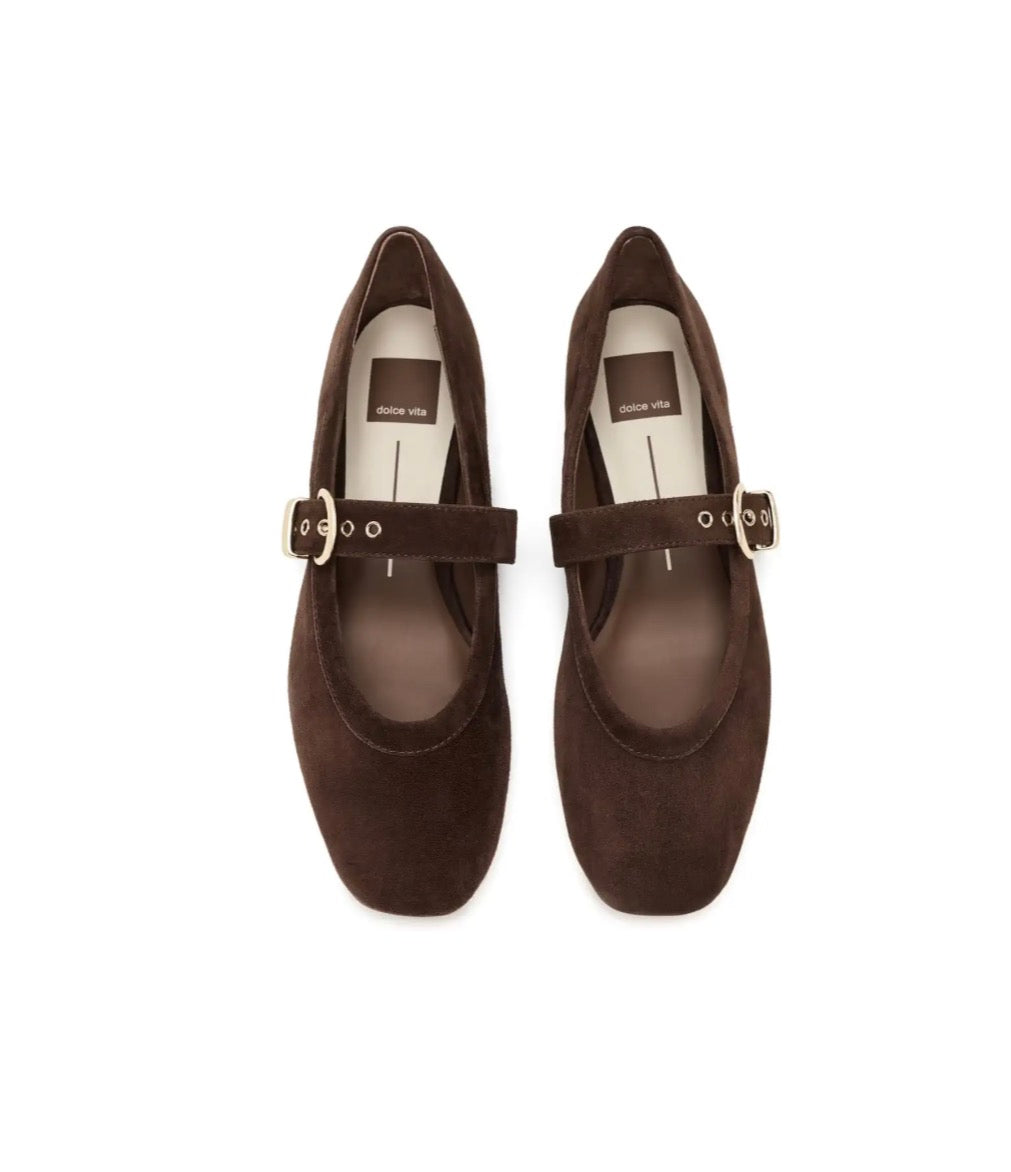Mikel Suede Ballet Flat