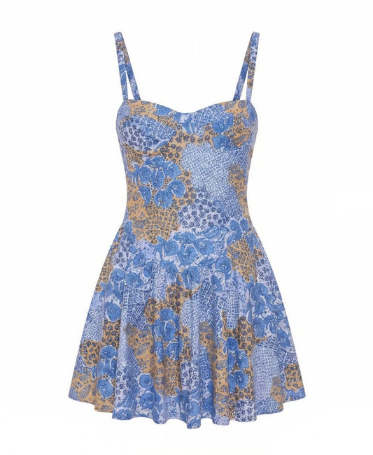 Flynn Basque Waist Mini Dress