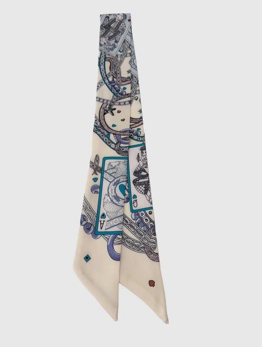 House of Cards Bandana Scarf Necklace