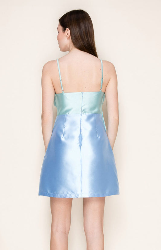 Two Tone Bow Dress