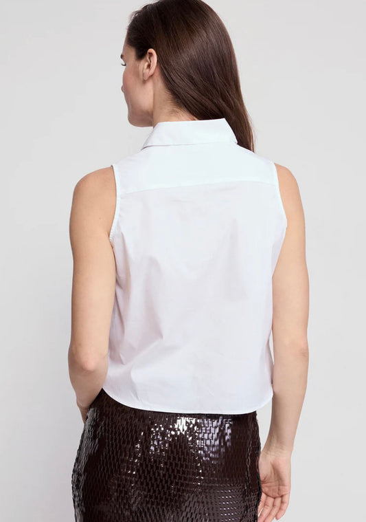 The Boxy Crop Sleevless