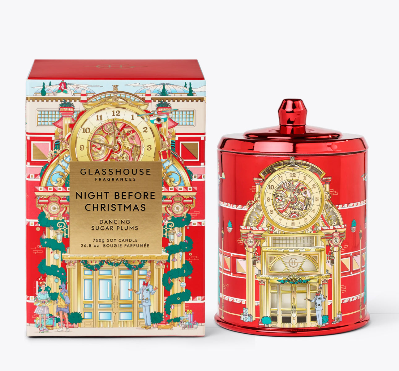 Glasshouse Night Before Christmas Candle 13.4oz